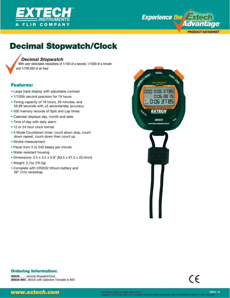 Imagen de la primera página del manual del dispositivo 365535