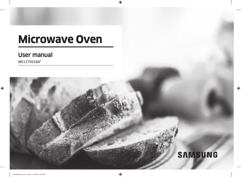 Página 1 del manual Manual de usuario Samsung MS11T5018AP