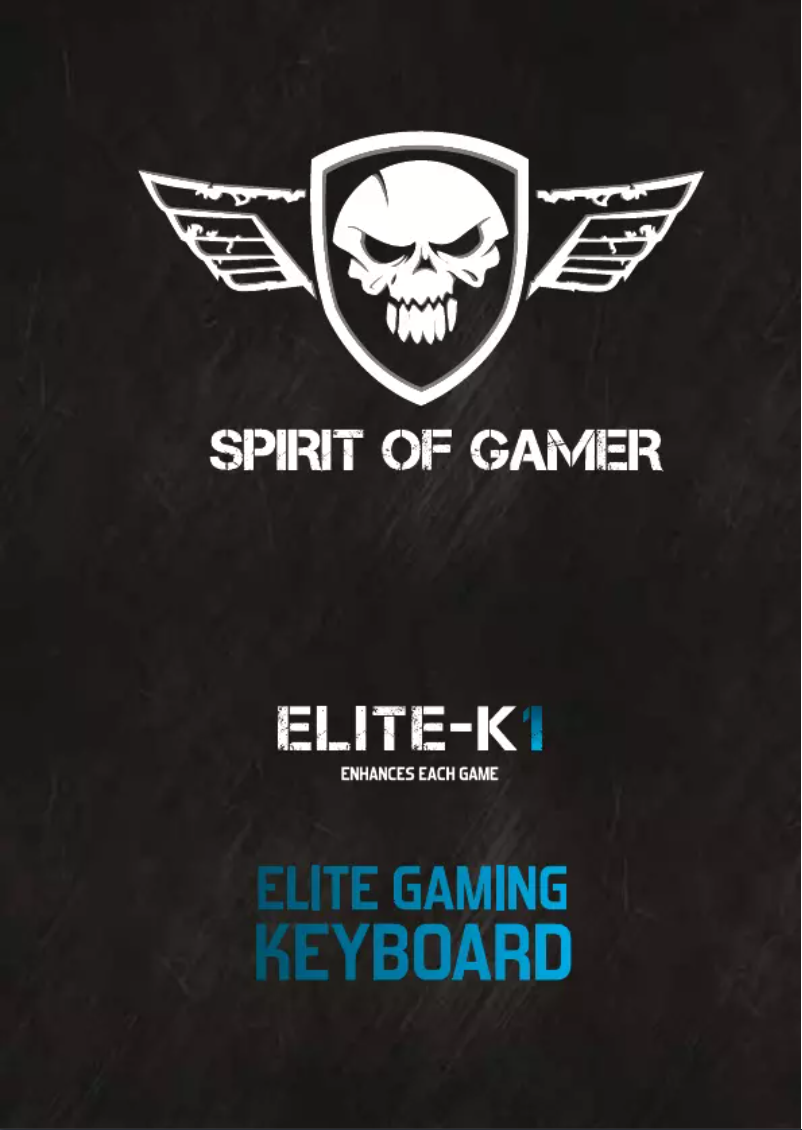 Página nº 1 - Manual de usuario Spirit of Gamer ADVANCE CLA-EL861