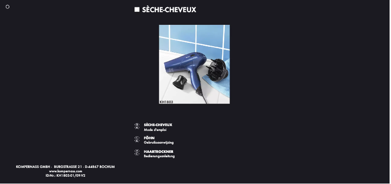 Página nº 1 - Manual de usuario Balance KH 1803