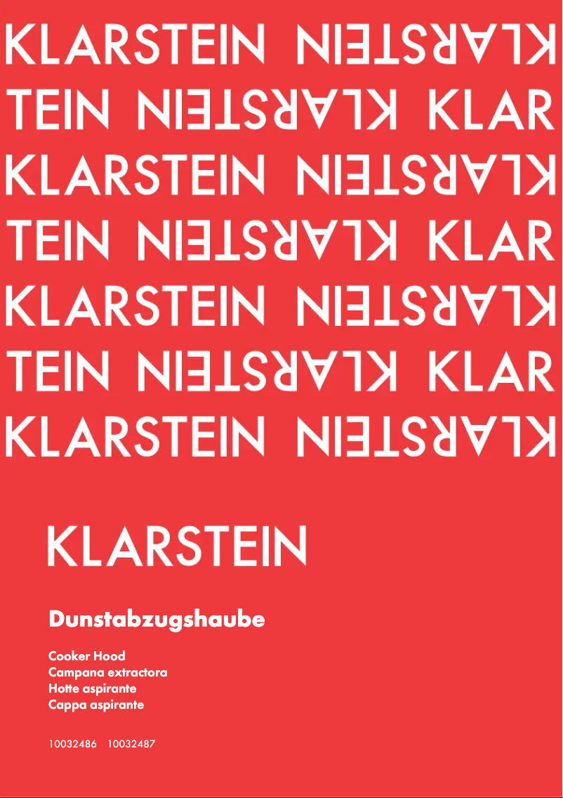 Página 1 del manual Manual de usuario Klarstein 10032487