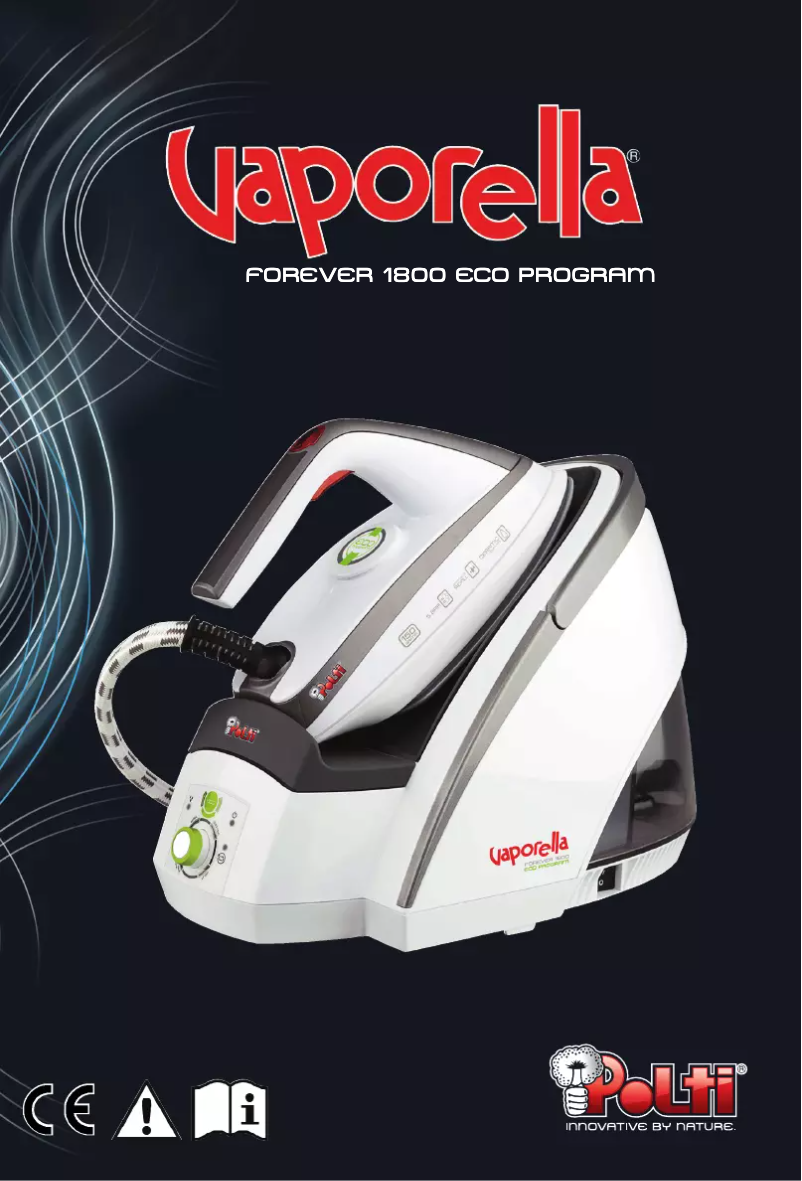 Página 1 del manual Manual de usuario Polti Vaporella Forever 1800 ECO PROGRAM