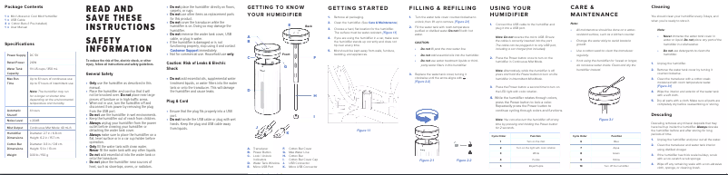 Imagen de la primera página del manual del dispositivo Classic 150-RWH