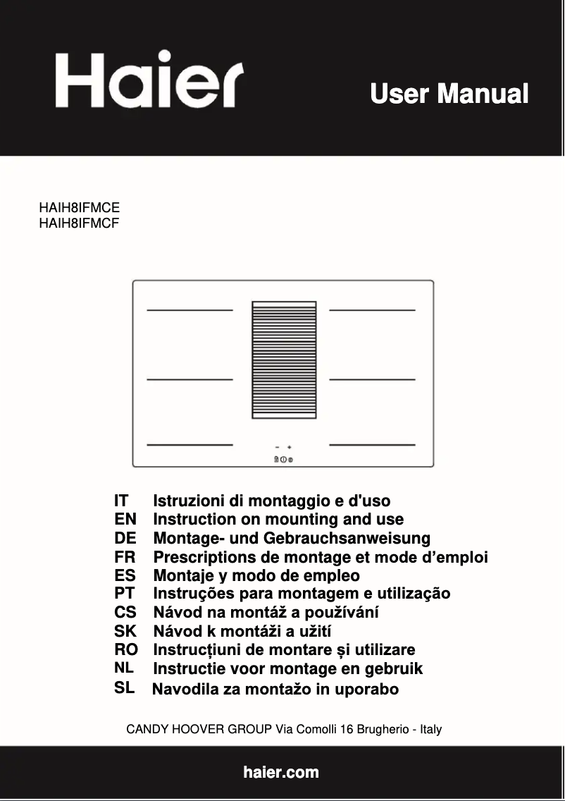 Página 1 del manual Etiqueta energética Haier HAIH8IFMCF