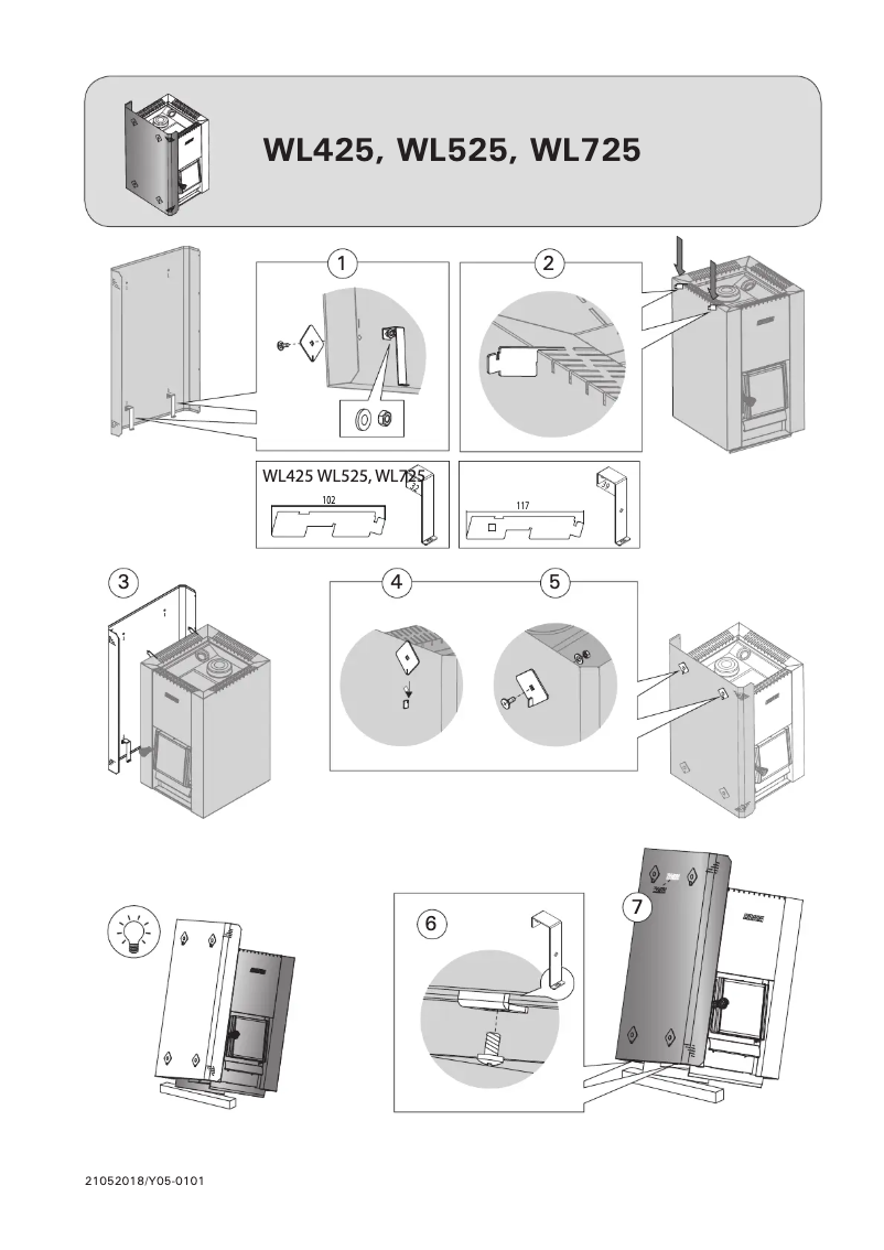 Imagen de la primera página del manual del dispositivo WL580