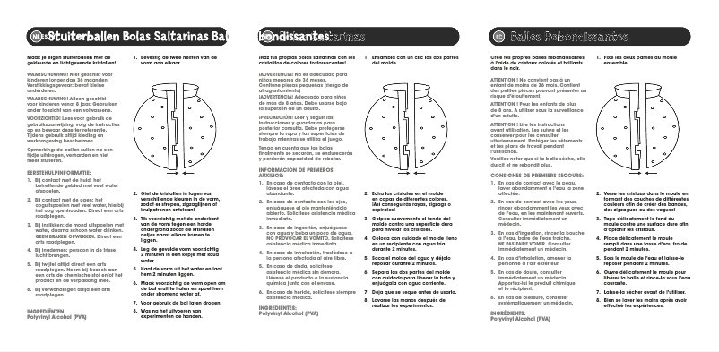 Página 1 del manual Manual de usuario Jumbo Jumping Balls