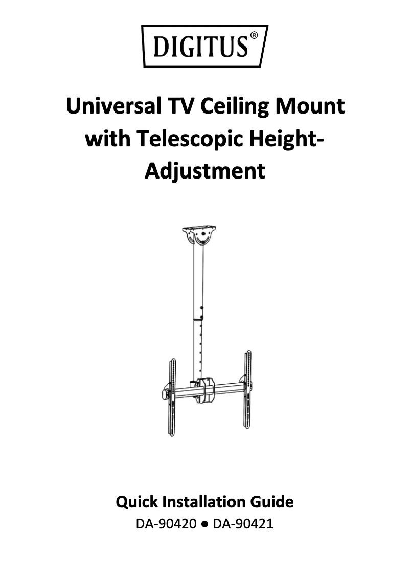 Imagen de la primera página del manual del dispositivo DA-90420