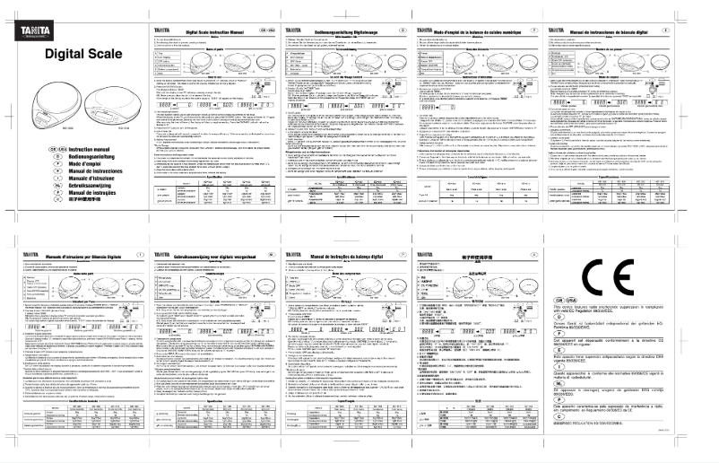 Imagen de la primera página del manual del dispositivo KD-300