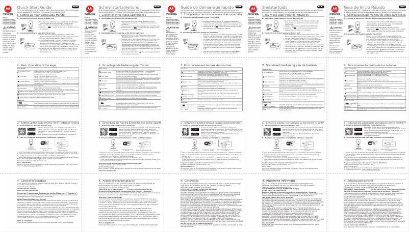 Página 1 del manual Manual de usuario Motorola Comfort Connect 45
