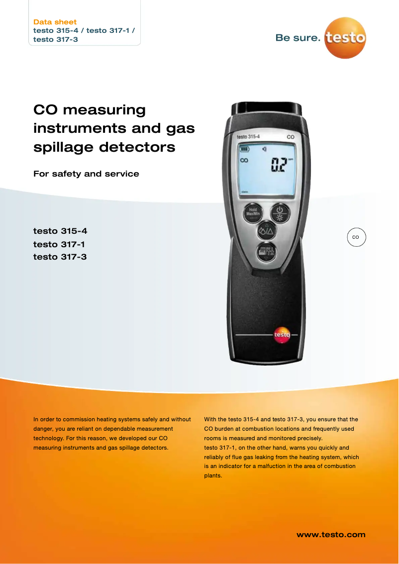 Imagen de la primera página del manual del dispositivo 317-3