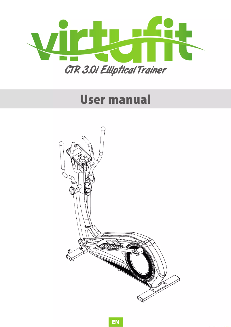 Página 1 del manual Manual de usuario VirtuFit CTR 3.0i