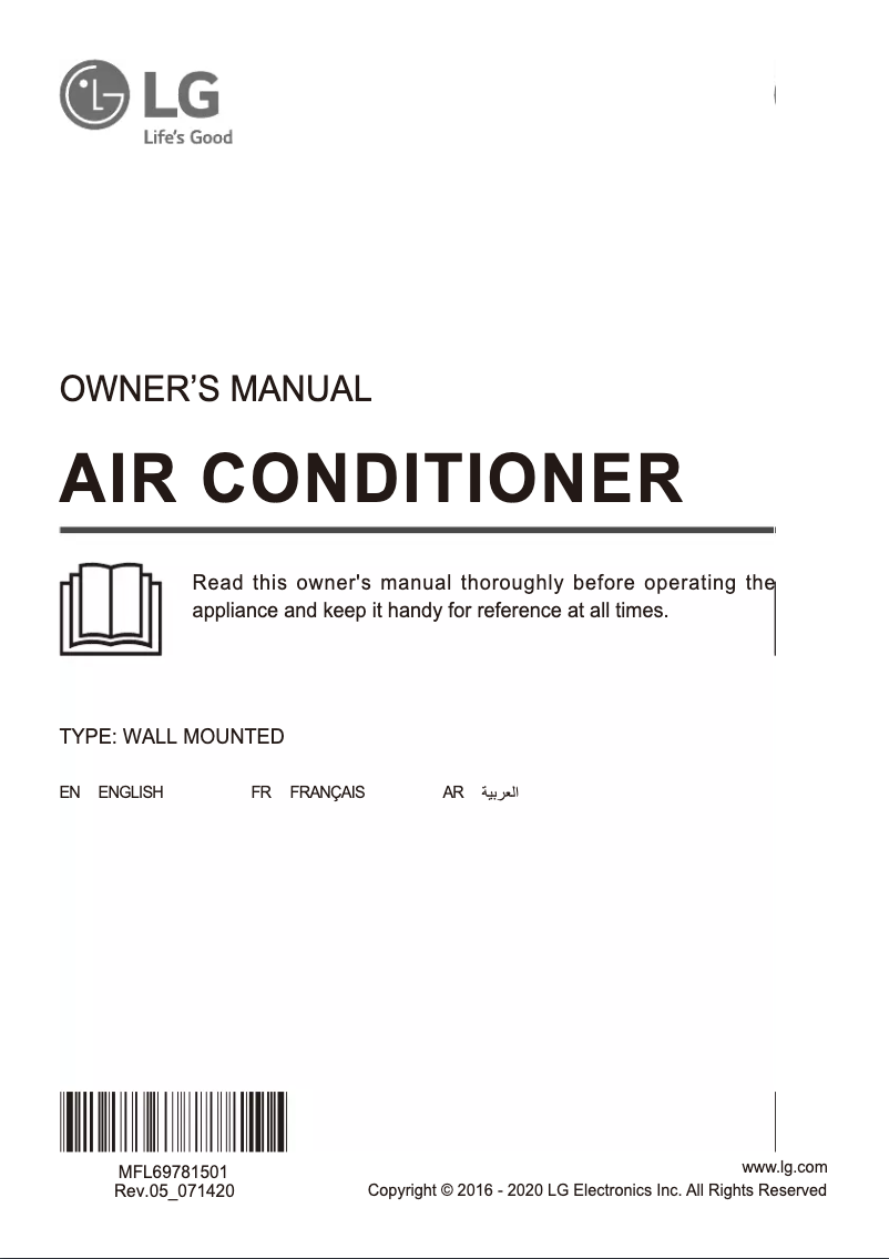 Imagen de la primera página del manual del dispositivo WIN18A