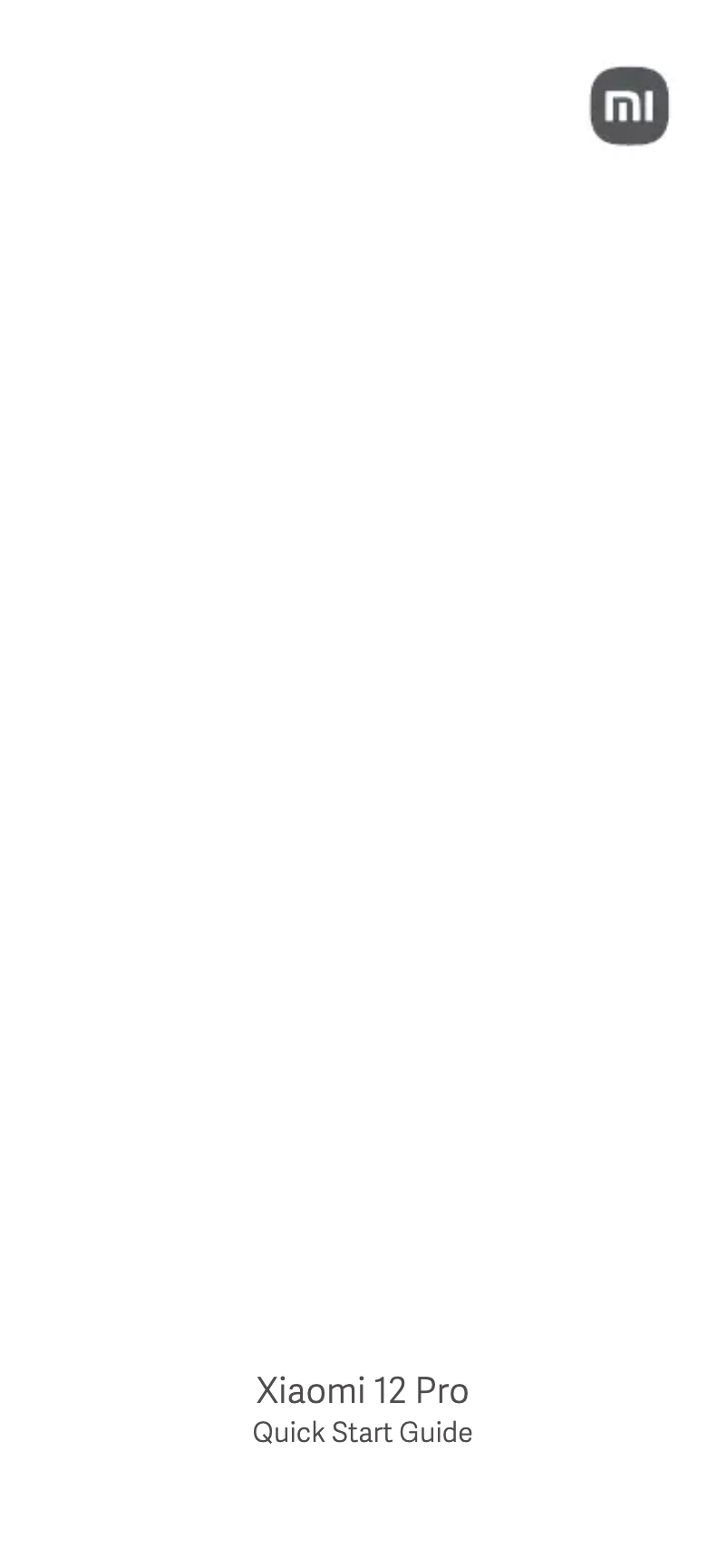 Imagen de la primera página del manual del dispositivo 12 Pro