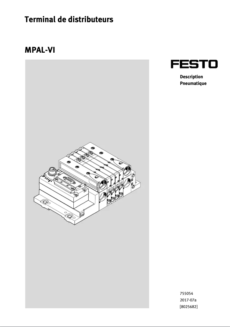 Página 1 del manual Manual de usuario Festo MPAL-VI