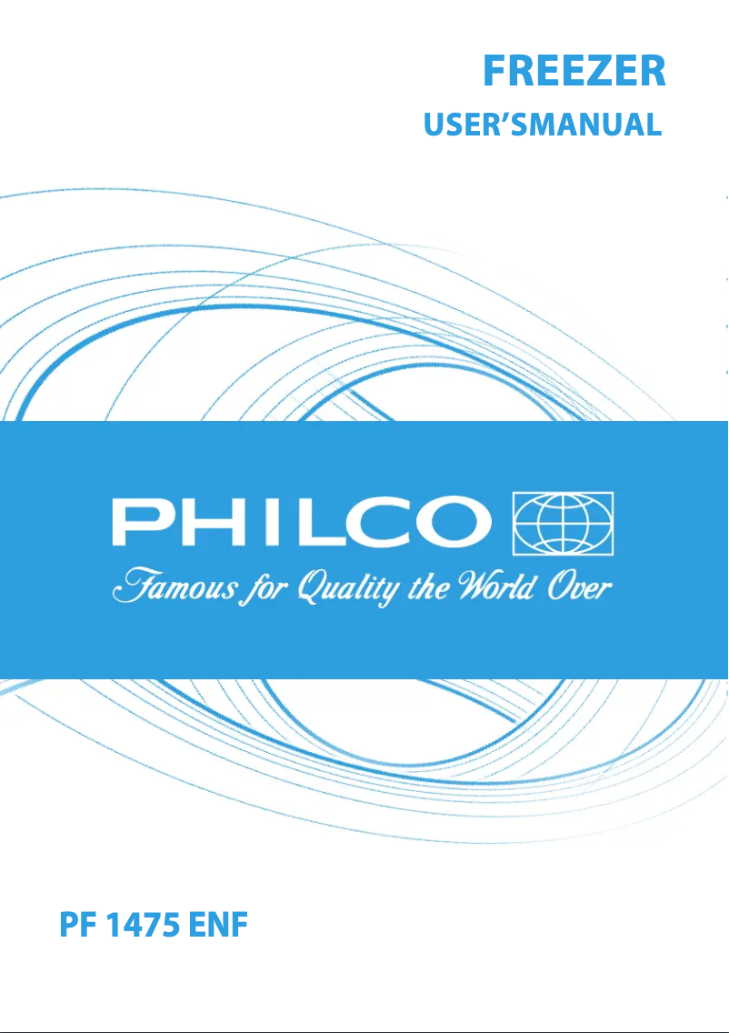 Página 1 del manual Manual de usuario Philco PF 1475 ENF