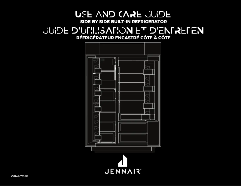 Página nº 1 - Manual de usuario JennAir JBSFS48NMX