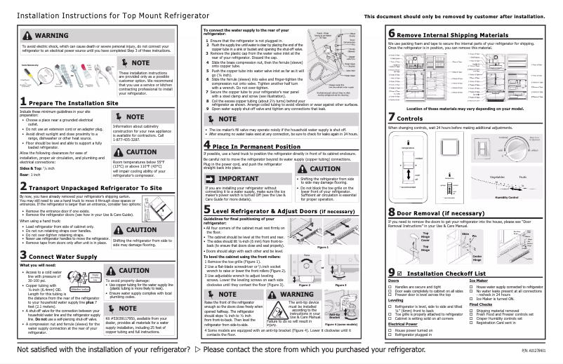Imagen de la primera página del manual del dispositivo CRT206QS