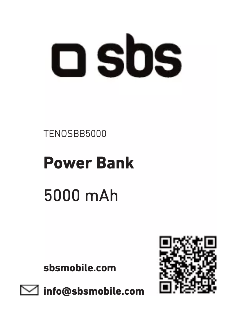 Imagen de la primera página del manual del dispositivo TENOSBB5000