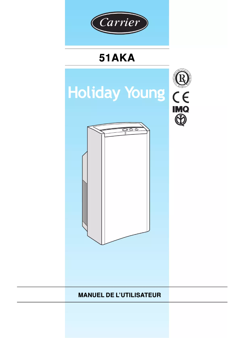 Imagen de la primera página del manual del dispositivo Holiday Young 51AKA65