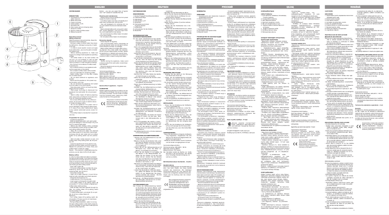 Imagen de la primera página del manual del dispositivo VT-1512 BK