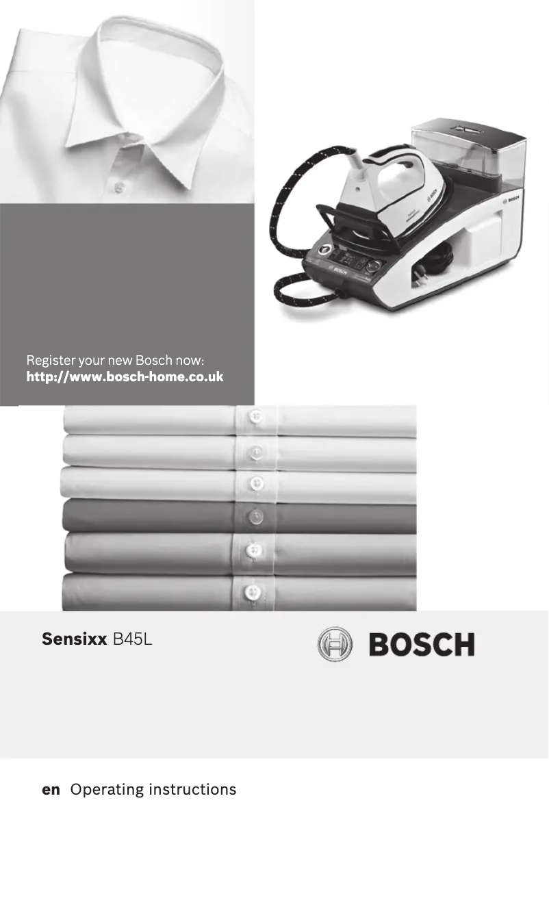 Página nº 1 - Manual de usuario Bosch Sensixx AdvancedSteam TDS4571GB