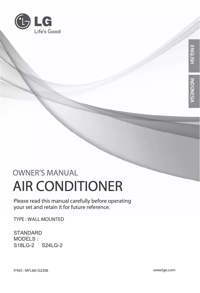 Página 1 del manual Manual de usuario LG SN18-2