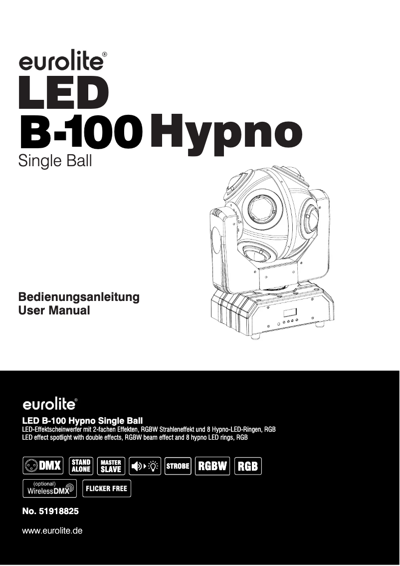 Imagen de la primera página del manual del dispositivo B-100