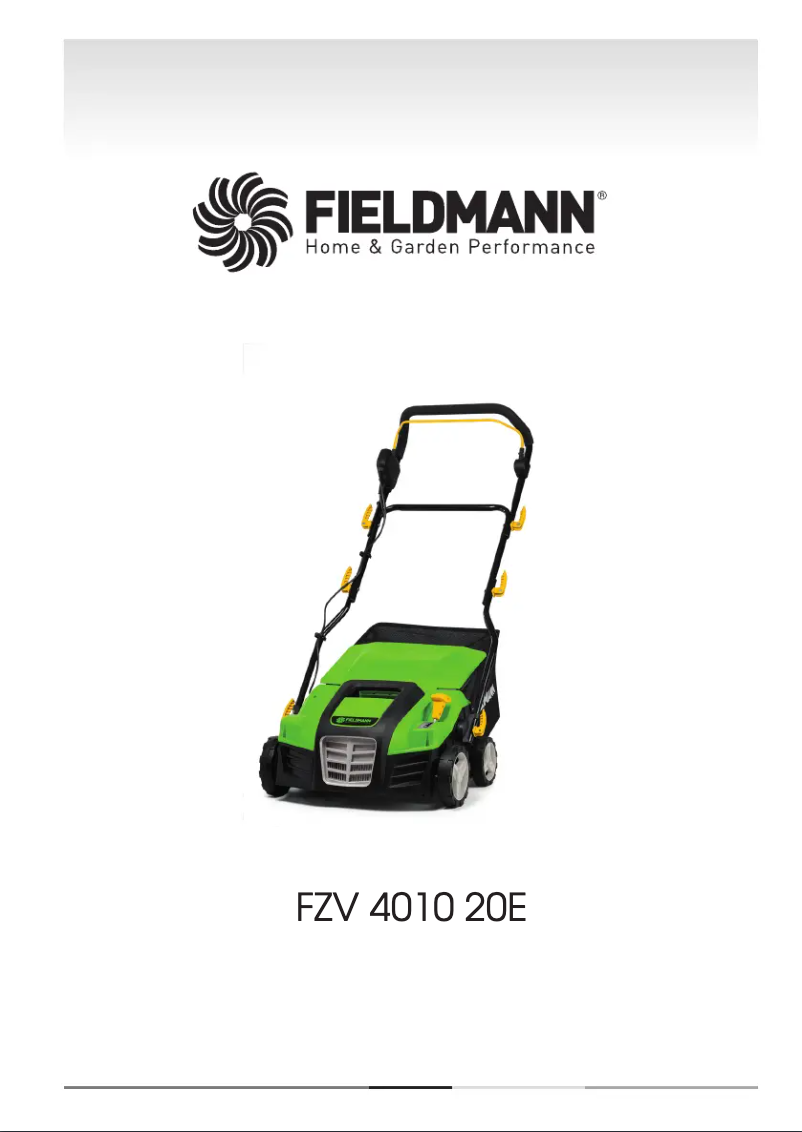 Página 1 del manual Manual de usuario Fieldmann FZV 4010-20E