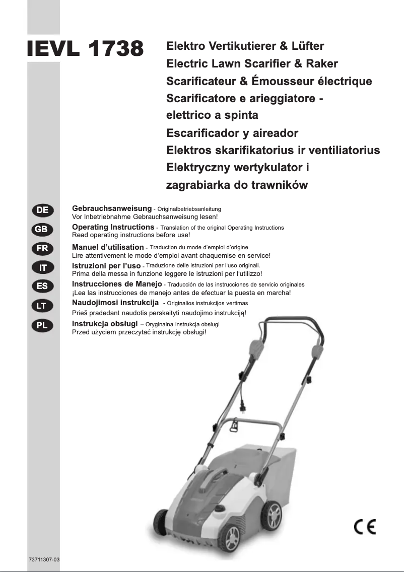 Página 1 del manual Manual de usuario IKRA IEVL 1738