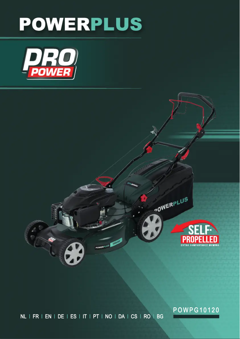 Imagen de la primera página del manual del dispositivo POWPG10120