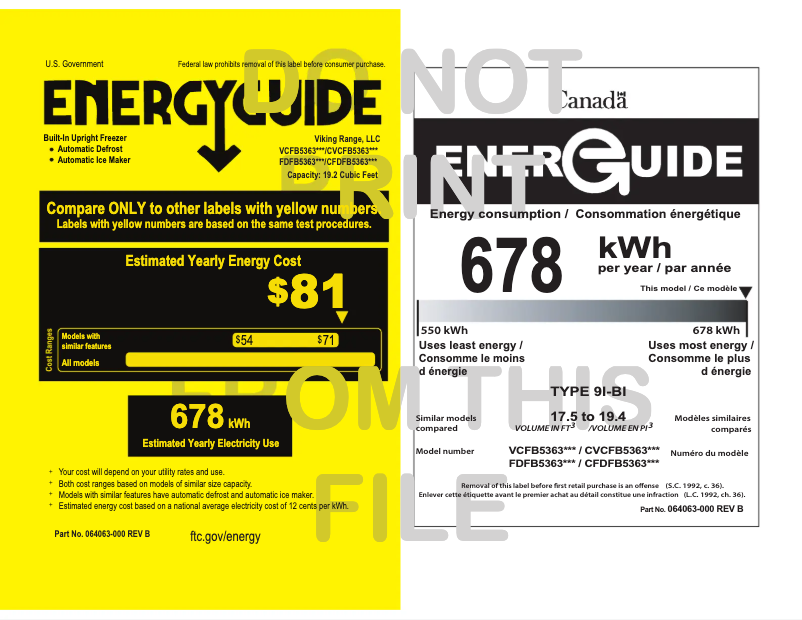 Imagen de la primera página del manual del dispositivo VCFB5363RSS