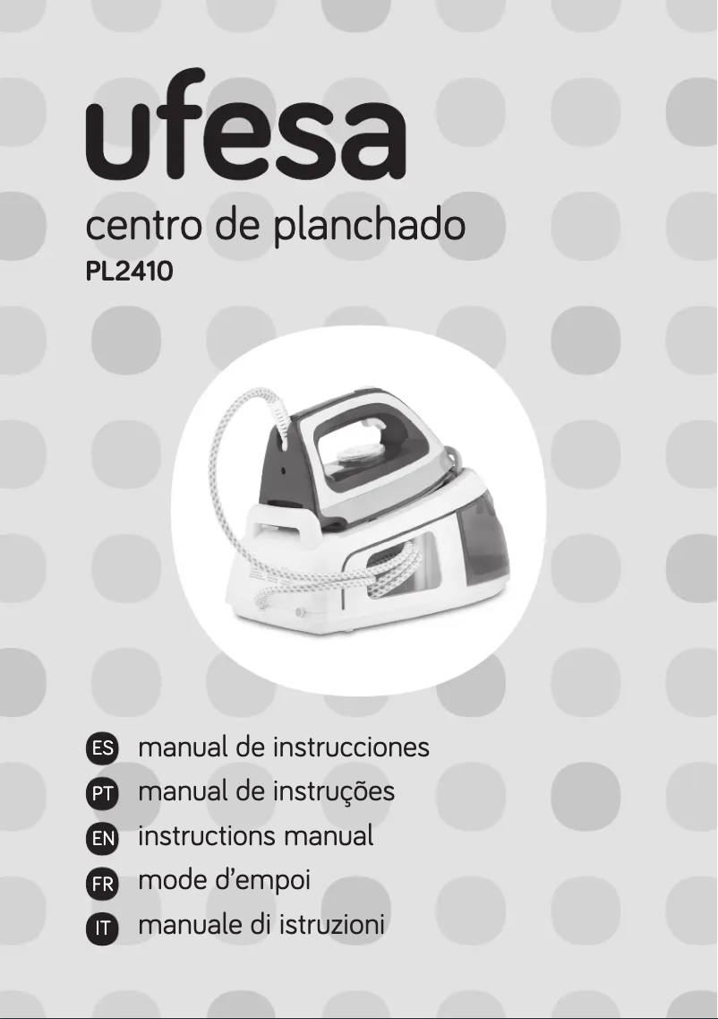 Página 1 del manual Manual de usuario Ufesa PL2410