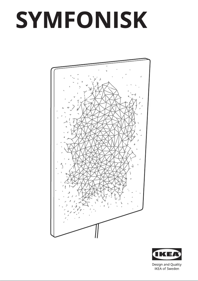 Página 1 del manual Manual de usuario Ikea SYMFONISK 304.873.25