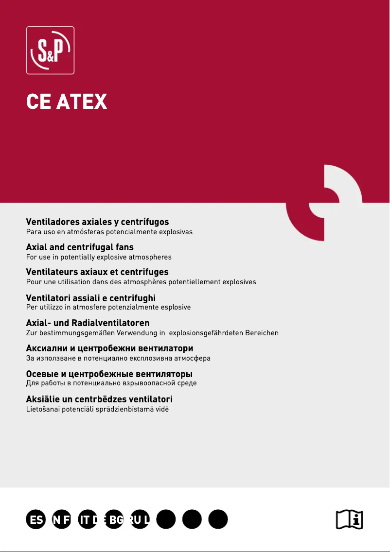 Imagen de la primera página del manual del dispositivo TH-ATEX