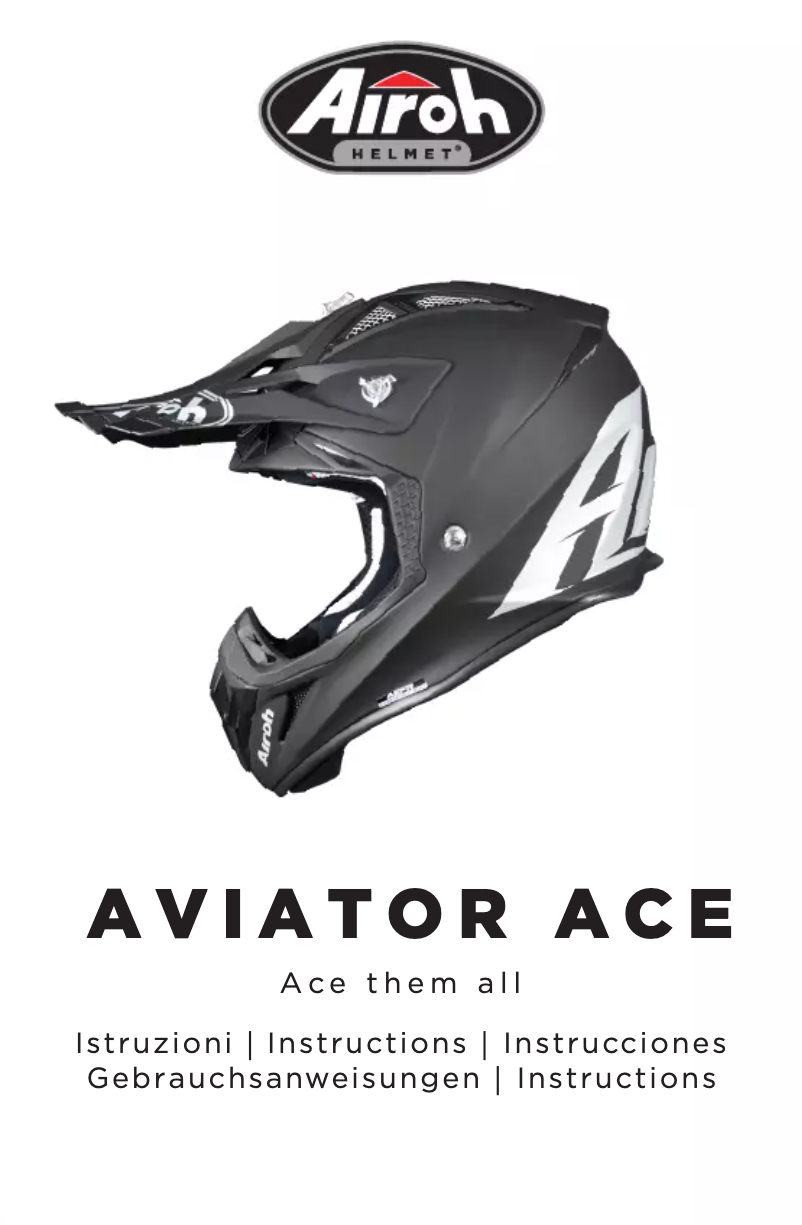 Imagen de la primera página del manual del dispositivo Aviator Ace