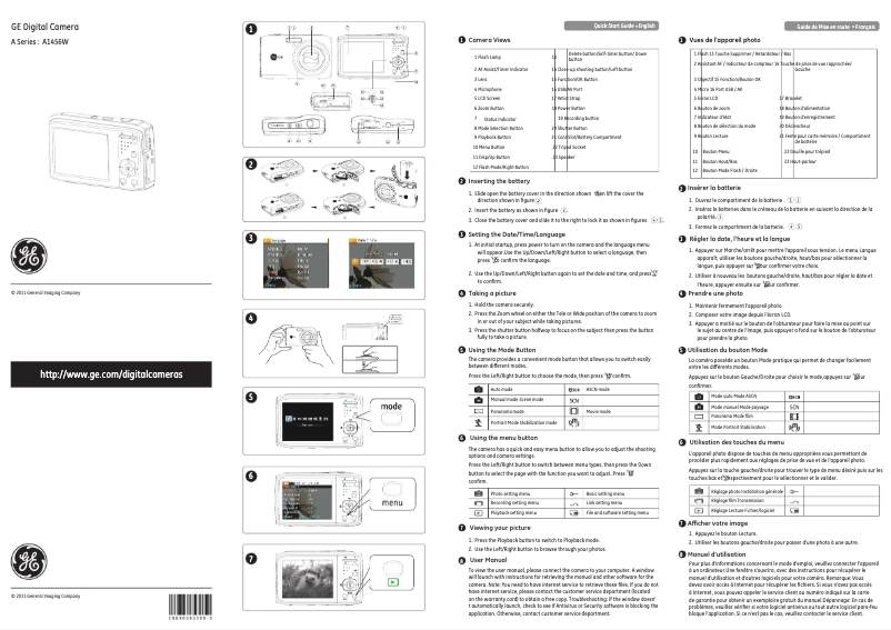 Página 1 del manual Manual de usuario GE A1456W