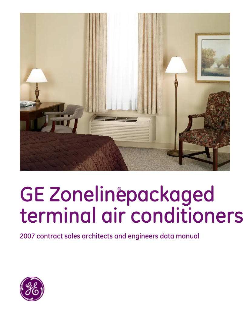 Página 1 del manual Manual de usuario GE AZ58H12DAC