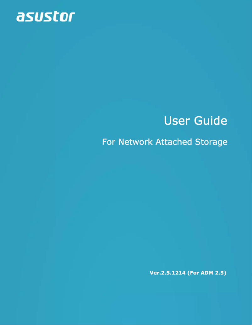 Página nº 1 - Manual de usuario Asustor AS3104T