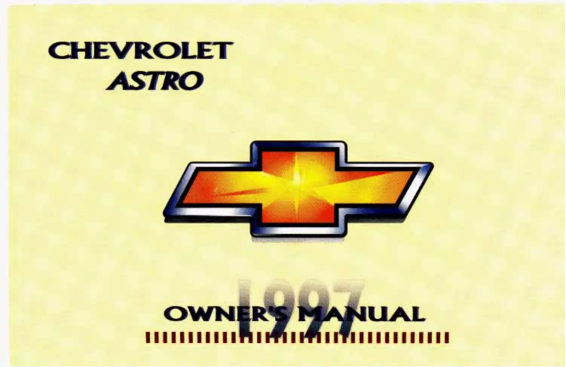 Imagen de la primera página del manual del dispositivo Astro Passenger (1997)