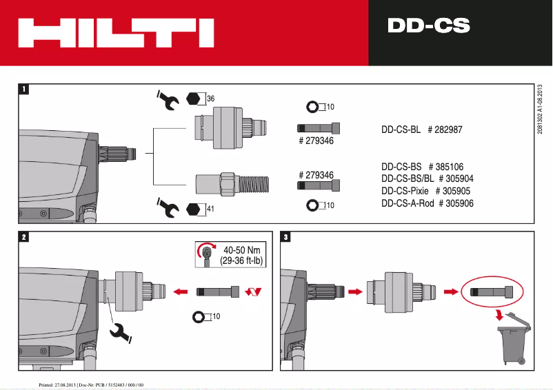 Imagen de la primera página del manual del dispositivo DD-BS DD 200