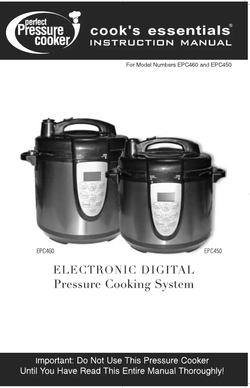 Imagen de la primera página del manual del dispositivo EPC450