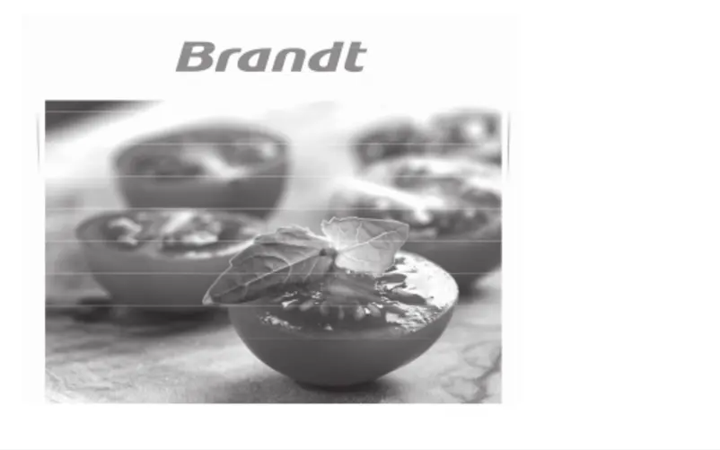 Página 1 del manual Manual de usuario Brandt BPE3410X