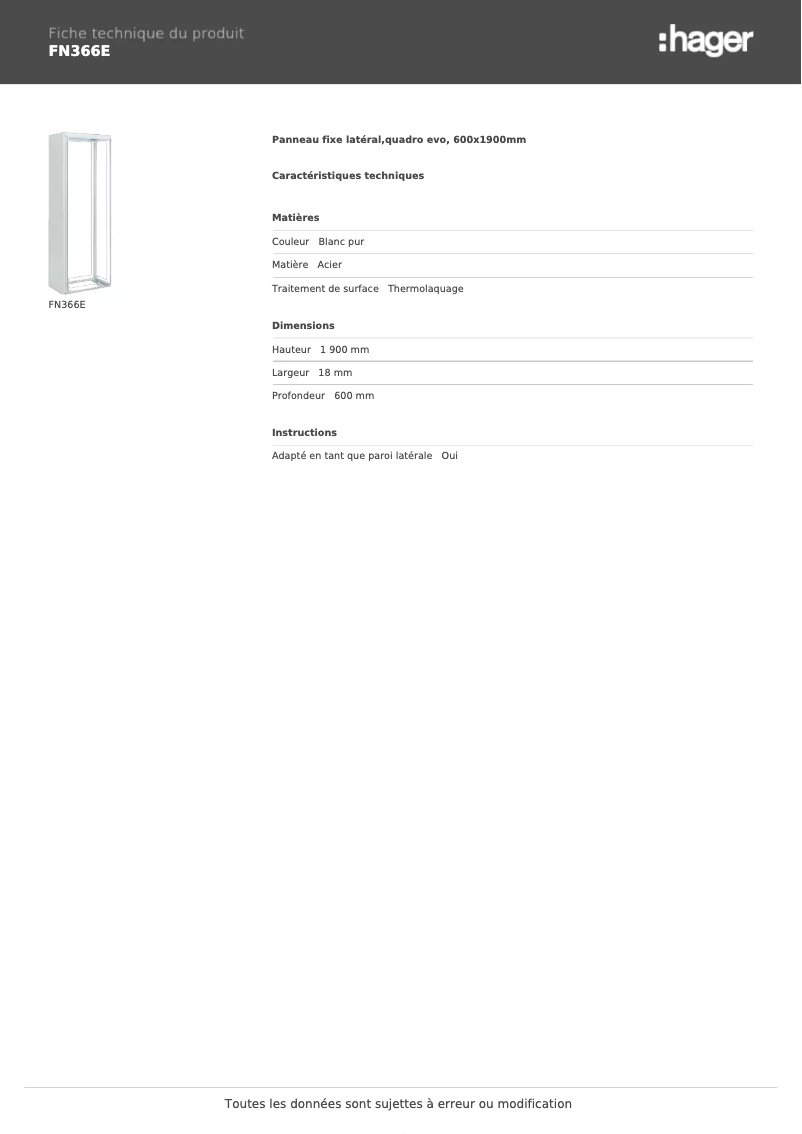 Imagen de la primera página del manual del dispositivo FN366E