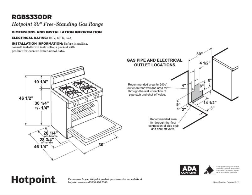 Imagen de la primera página del manual del dispositivo RGBS330DRBB