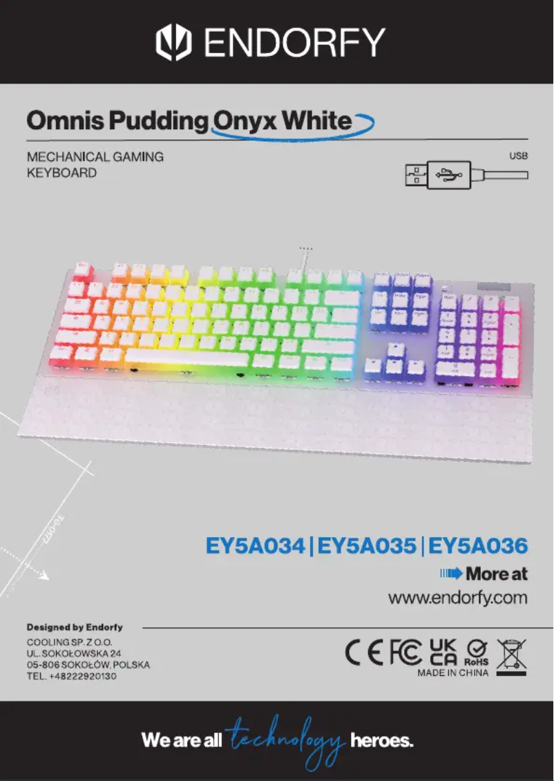 Imagen de la primera página del manual del dispositivo Omnis Pudding Onyx White