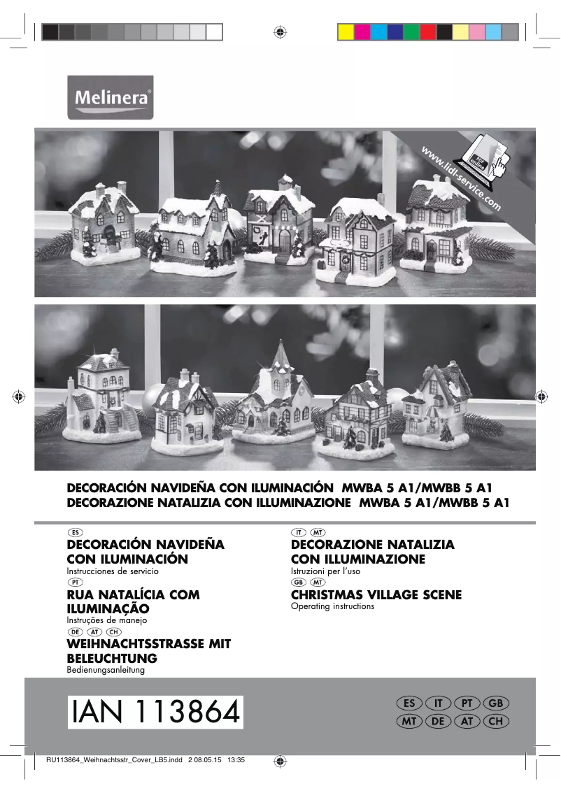Imagen de la primera página del manual del dispositivo MWBA 5 A1