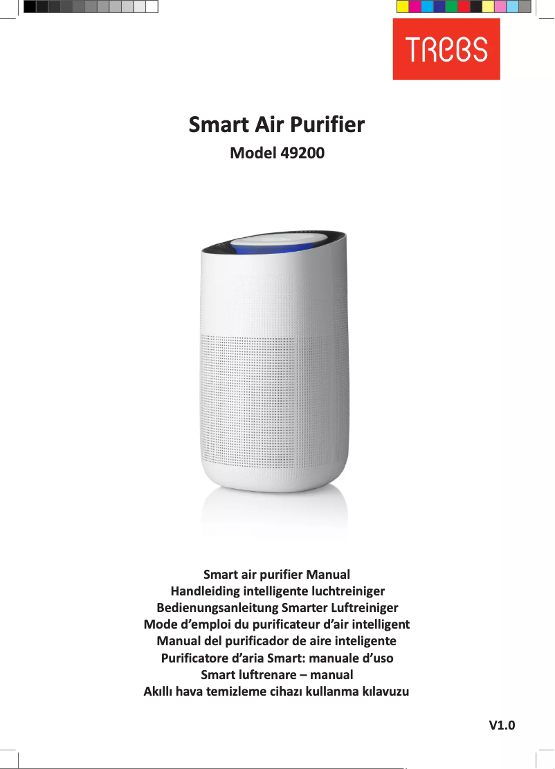 Página 1 del manual Manual de usuario Trebs Smart Air Purifier 49200
