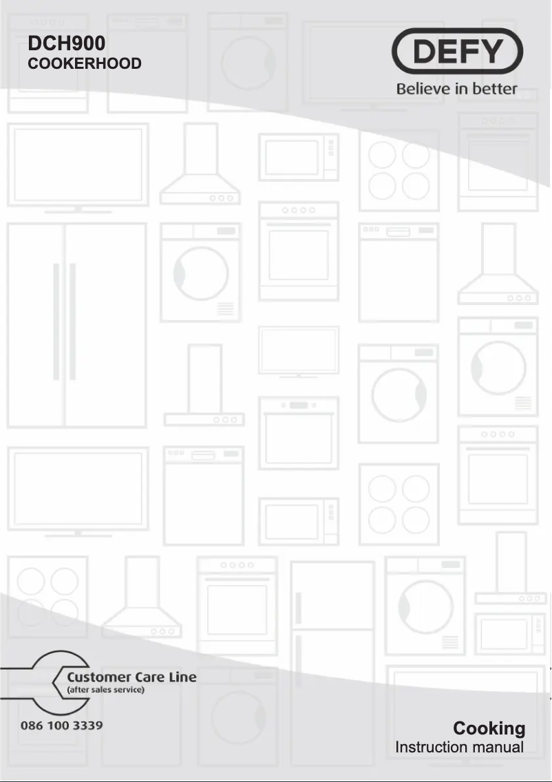 Imagen de la primera página del manual del dispositivo DCH900