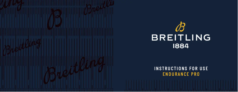 Página 1 del manual Manual de usuario Breitling Endurance Pro 38