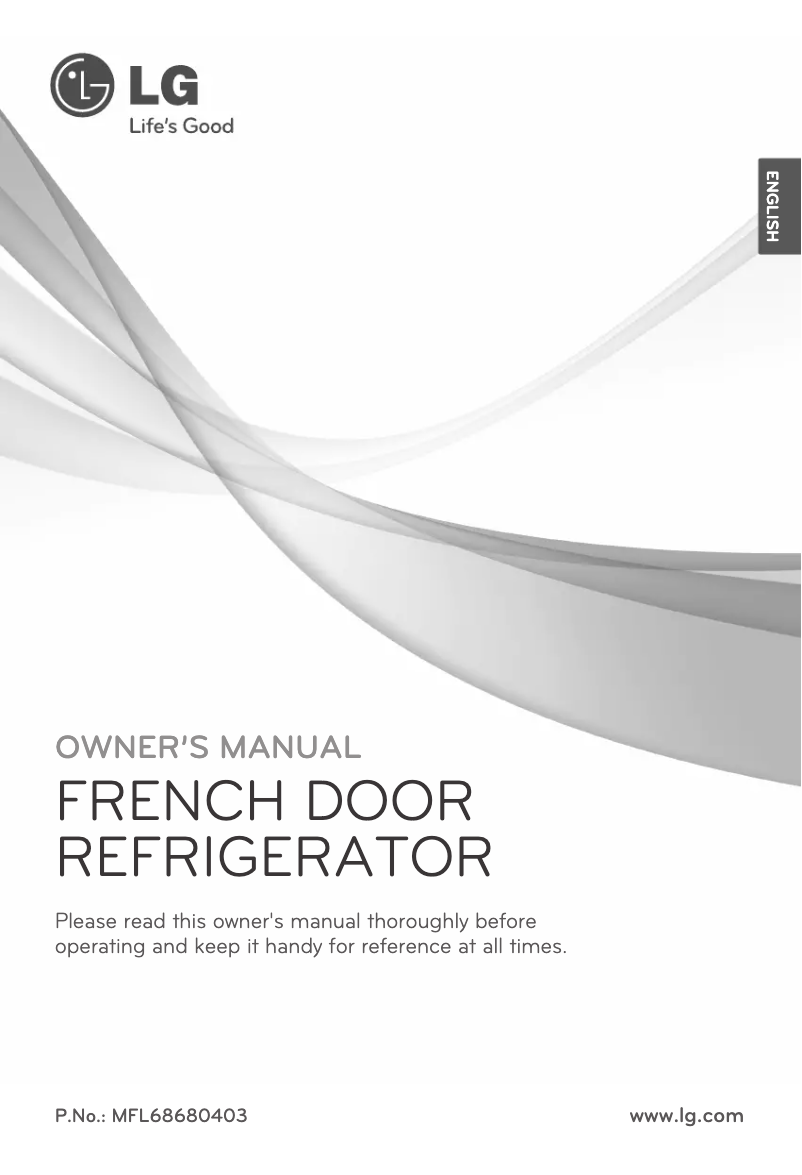 Imagen de la primera página del manual del dispositivo GF-B620SL